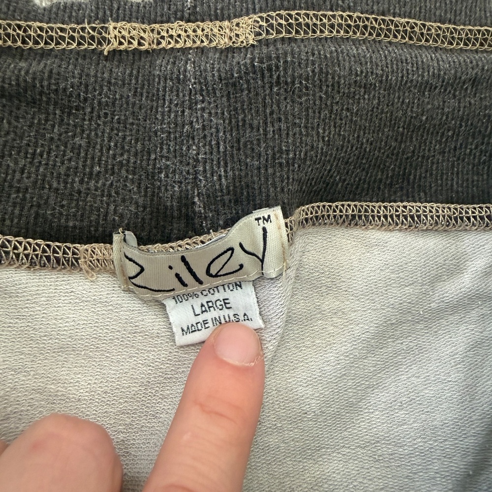 RILEY VINTAGE CLOTHING Brown Top and Bottom L Cotton - Picture 5 of 7